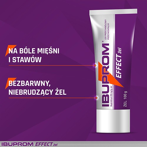 Miniaturka artykułu - #1 Ibuprom Effect Żel, 100g