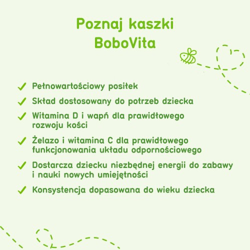 Miniaturka artykułu - #0 BoboVita Kaszka ryżowa brzoskwinia - 180g