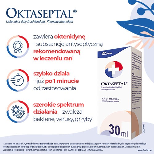Zdjęcie produktu - 2 Oktaseptal aerozol na sk&oacute;rę - 30ml