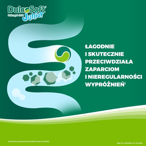 Zdjęcie produktu - 2 Dulcosoft Junior - na zapacia u dzieci od 6 miesiąca życia, 100 ml