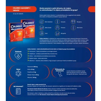 Zdjęcie produktu - 2 Coldrex Junior C - 10 sasz. Lek na przeziębienie od 6 roku życia 
