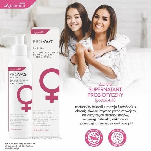 Zdjęcie produktu - 2 PROVAG Emulsja do higieny intymnej, 300ml