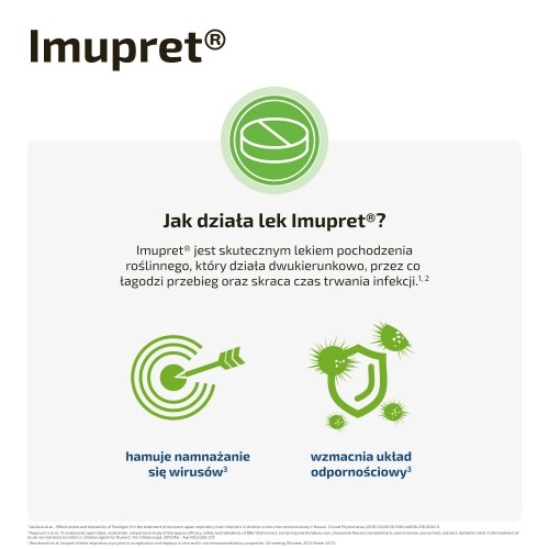 Zdjęcie produktu - 2 Imupret - 50 tabletek