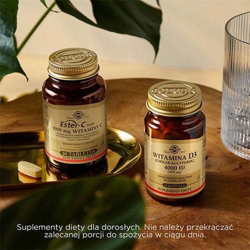 #2 – SOLGAR Witamina D3, 60 kaps.