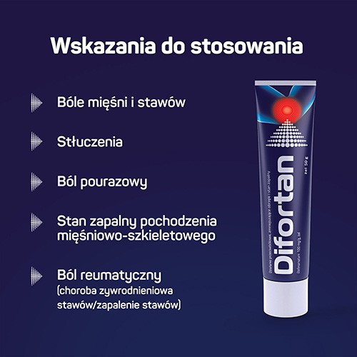 Miniaturka artykułu - #0 Difortan żel 0,1 g/g 50 g