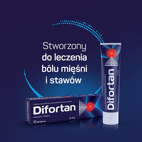 Zdjęcie produktu - 2 Difortan żel 0,1 g/g 50 g