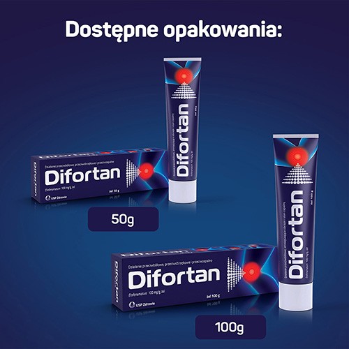 Zdjęcie produktu - 3 Difortan żel 0,1 g/g 50 g