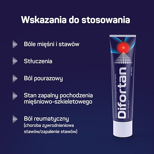 Miniaturka artykułu - #0 Difortan żel 0,1 g/g 100 g