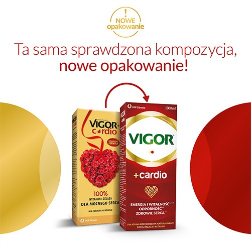 Zdjęcie produktu - 5 VIGOR+ CARDIO Płyn, 1000ml