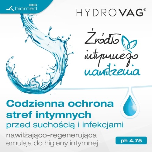 Miniaturka artykułu - #1 Hydrovag emulsja do higieny intymnej - 300 ml (but.z dozow.)