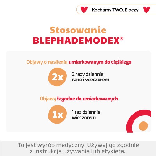 Zdjęcie produktu - 4 BlephaDemodex chusteczki do higieny powiek i rzęs, 30szt.
