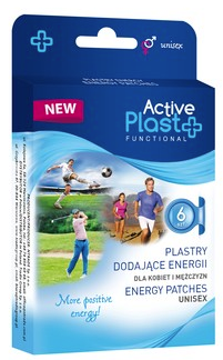 Zdjęcie produktu - 0  Active Plast Plastry Dodające Energii 6 szt.