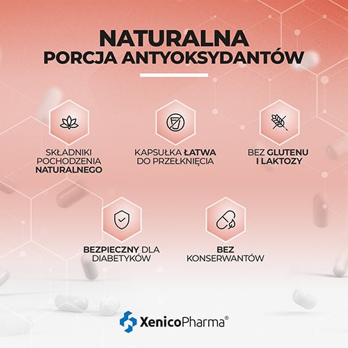 Miniaturka artykułu - #0 Koenzym Q10 + Witamina E, 120 kapsułek