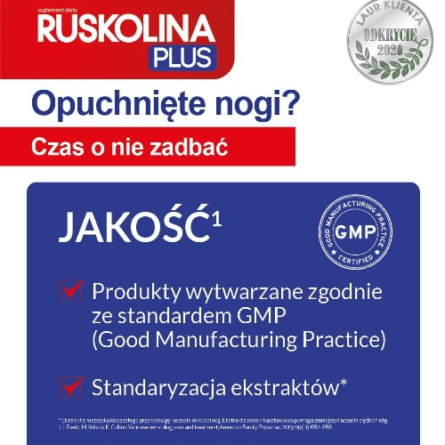 Miniaturka artykułu - #1 Ruskolina Plus - 30kaps.