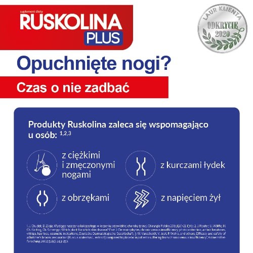 Zdjęcie produktu - 3 Ruskolina Plus, 30 kaps.