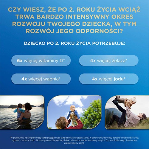 Zdjęcie produktu - 2 Bebilon 4 Pronutra Junior Formuła na bazie mleka po 2. roku życia, 1000 g (2 x 500 g)