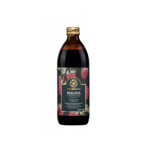 Miniaturka artykułu - #0 Herbal Monasterium Sok z Malin - 500ml