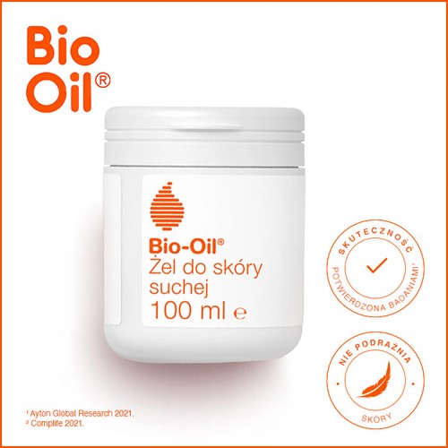 Miniaturka artykułu - #0 Bio-Oil Żel do sk&oacute;ry suchej, 100 ml