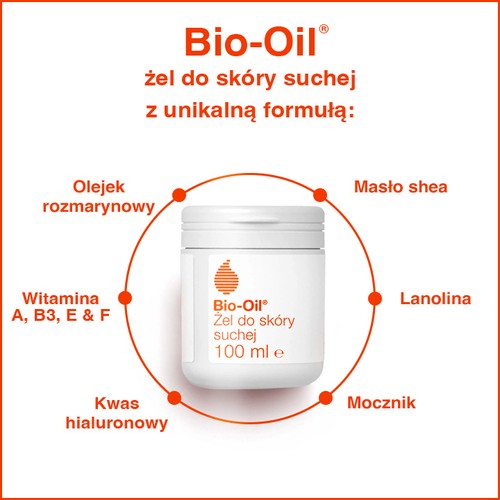 Miniaturka artykułu - #1 Bio-Oil Żel do sk&oacute;ry suchej, 100 ml