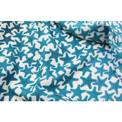 Miniaturka artykułu - #0 BAMBOO LINE Pieluszka Algowa 75x75 StarFish 51595