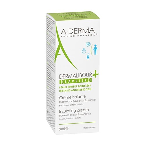 Miniaturka artykułu - #0 A-DERMA DERMALIBOUR+ BARRIER Krem ochronny, 50ml