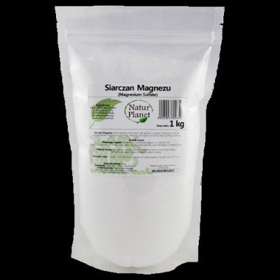Miniaturka artykułu - #0 NaturPlanet Siarczan Magnezu - 1kg