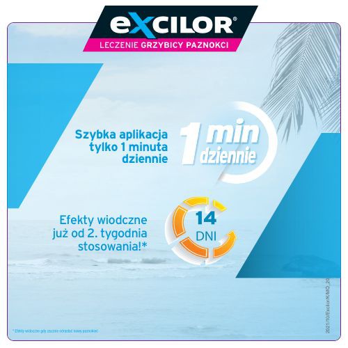Miniaturka artykułu - #0 Excilor Leczenie grzybicy paznokci, sztyft 3,3ml