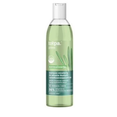 Miniaturka artykułu - #0 TOŁPA Green normalizujący szampon do włos&oacute;w tłustych, 300 ml