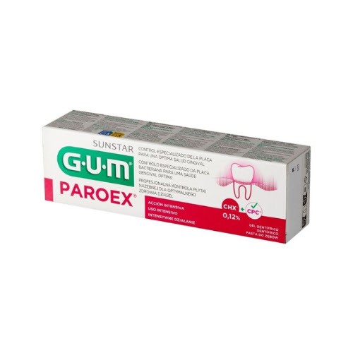 Miniaturka artykułu - #0 Sunstar GUM Paroex 0,12% Pasta do zęb&oacute;w, 75 ml