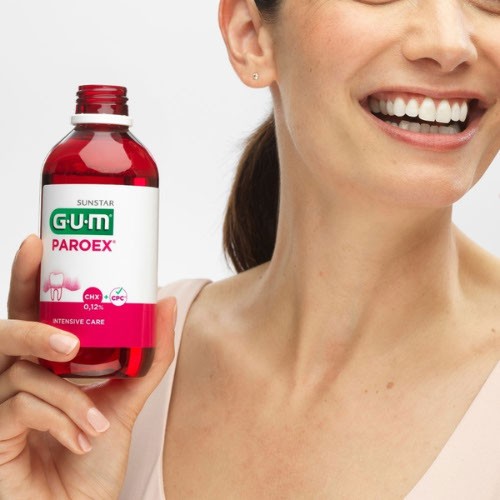 Zdjęcie produktu - 3 Sunstar GUM Paroex 0,12% Płyn do płukania jamy ustnej, 300 ml