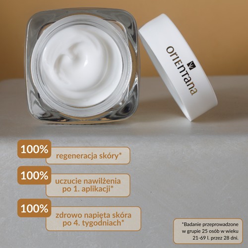 Miniaturka artykułu - #1 Orientana Naturalny krem do twarzy ze śluzem ślimaka, 50 ml