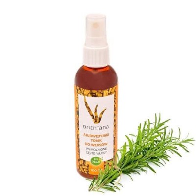 Miniaturka artykułu - #0 Orientana AJURWEDYJSKI Tonik do włos&oacute;w, 100ml