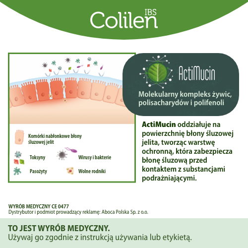 Miniaturka artykułu - #1 Colilen IBS, 60 kaps. - do leczenia Zespołu jelita nadwrażliwego