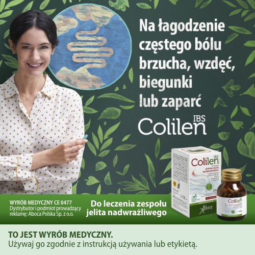 Zdjęcie produktu - 3 Colilen IBS, 60 kaps. - do leczenia Zespołu jelita nadwrażliwego