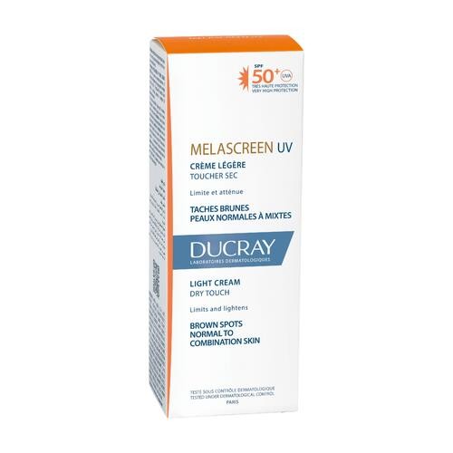 Miniaturka artykułu - #0 DUCRAY MELASCREEN UV Lekki krem SPF50+, 40ml