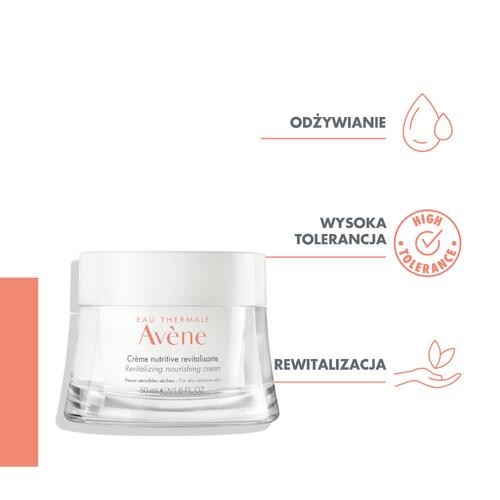 Miniaturka artykułu - #1 AVENE LES ESSENTIELS Odżywczy krem rewitalizujący, 50 ml