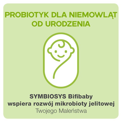Miniaturka artykułu - #1 SYMBIOSYS Bifibaby krople - 8 ml