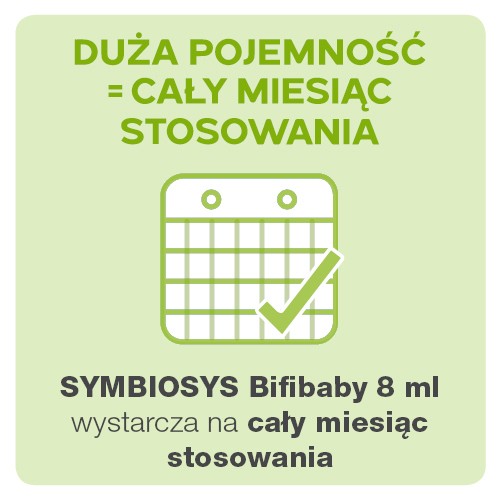 Zdjęcie produktu - 5 SYMBIOSYS Bifibaby krople - 8 ml