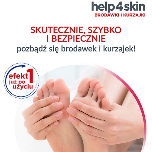Miniaturka artykułu - #0 Help4skin kurzajki i brodawki - 50 ml