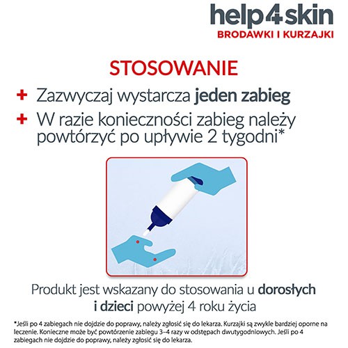 Zdjęcie produktu - 2 Help4skin kurzajki i brodawki - 50 ml