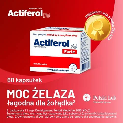 #0 – ActiFerol Fe Forte - 60 kapsułek