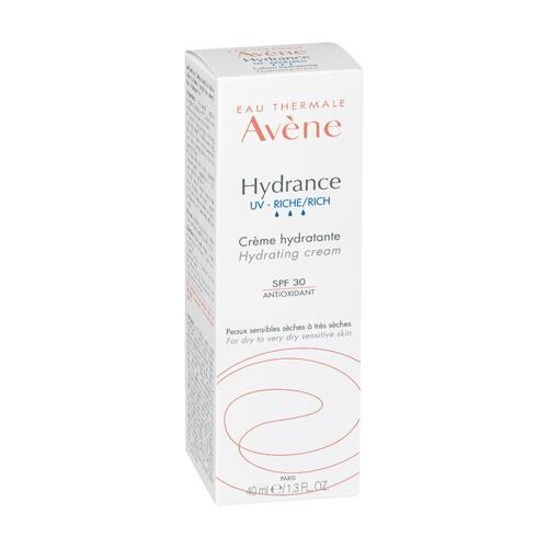 Miniaturka artykułu - #0 AVENE HYDRANCE UV-Riche bogaty krem nawilżający SPF 30, 40 ml