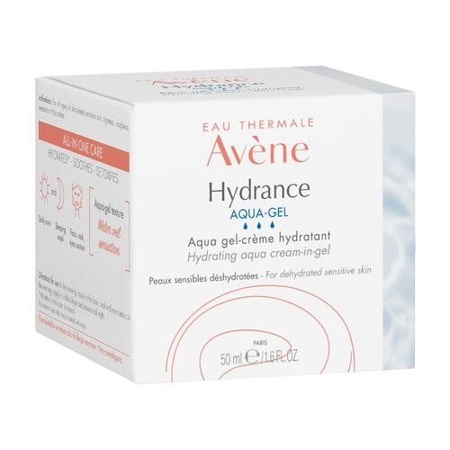 Miniaturka artykułu - #0 AVENE HYDRANCE Aqua-Gel krem - żel do twarzy, 50 ml