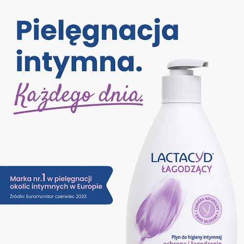 Miniaturka artykułu - #0 Lactacyd Łagodzący Emulsja do higieny intymnej, 200 ml
