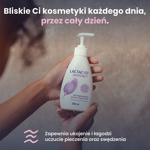 Zdjęcie produktu - 3 Lactacyd Łagodzący Emulsja do higieny intymnej, 200 ml