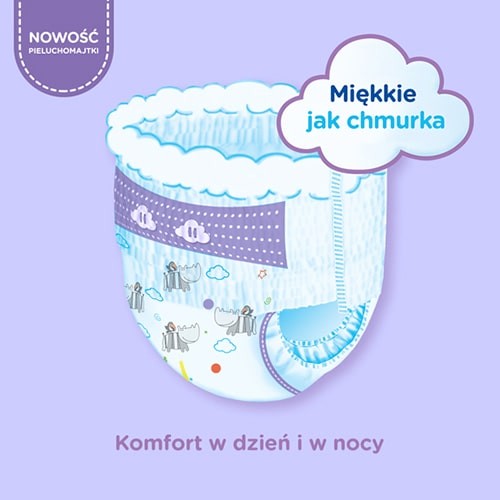 Miniaturka artykułu - #0 HUGGIES Pants Jumbo 4 Pieluchomajtki 9-14kg - 36szt.