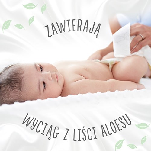 Zdjęcie produktu - 1 Huggies Natural Care Chusteczki nawilżane, 3 x 56 szt.