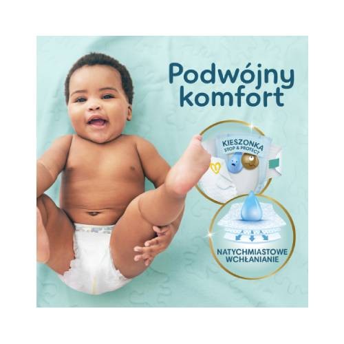 Zdjęcie produktu - 4 Pampers Premium Care Pieluszki dla dzieci rozmiar 2, 4-8kg, 68 szt.