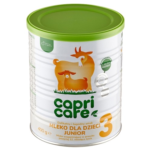 Zdjęcie produktu - 0 Capricare 3 Mleko dla dzieci Junior powyżej 12. miesiąca życia, 400 g