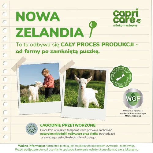 #1 – Capricare 3 Mleko dla dzieci Junior powyżej 12. miesiąca życia, 400 g